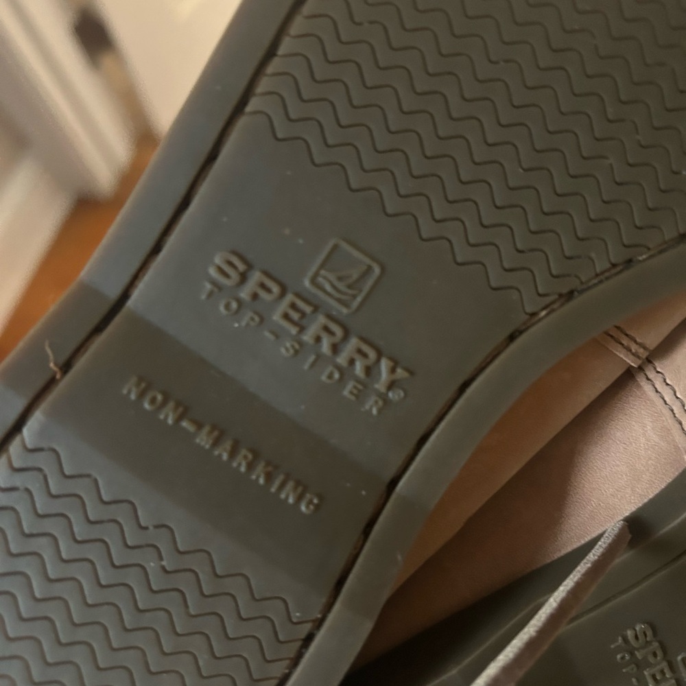 Sperry Tan Sneakers with Textured Sole